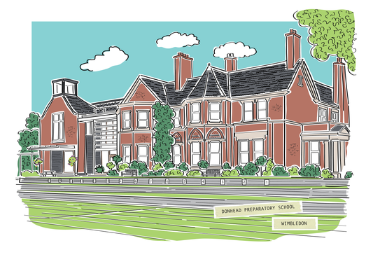 Donhead Preparatory School Illustration