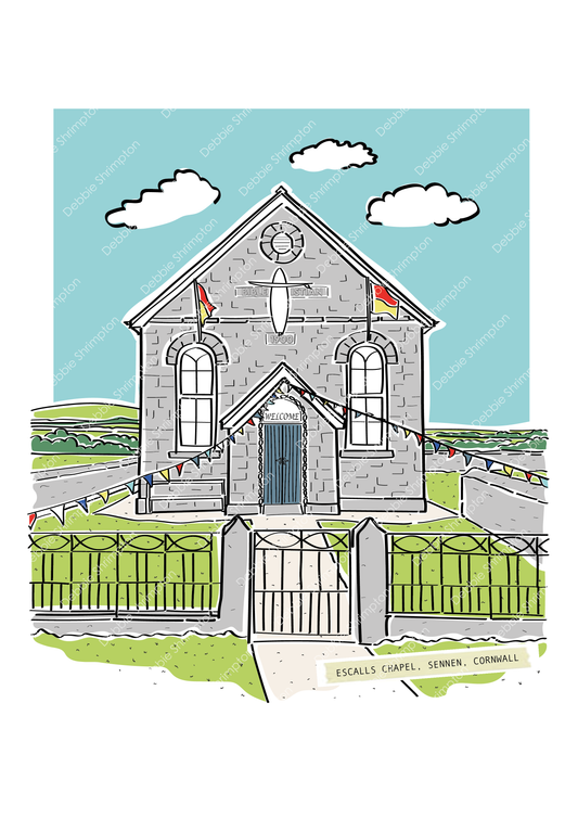 Escalls Chapel, Sennen, Cornwall