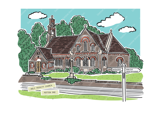 Holy Trinity Church, Potten End
Framed Illustration