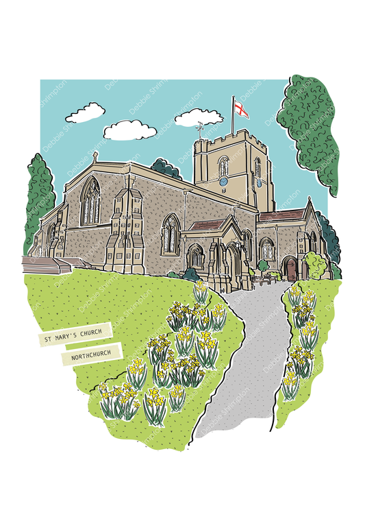 St Mary's Church Northchurch Portrait