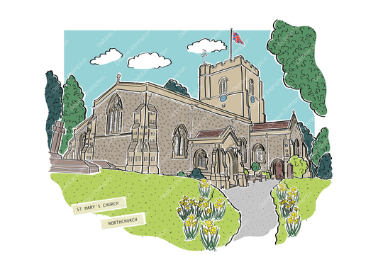 St Mary's Church Northchurch Landscape