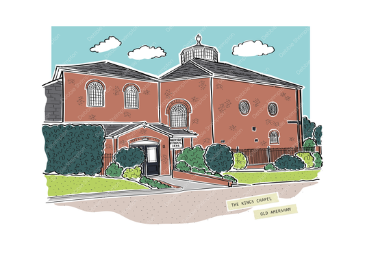 The Kings Chapel, Old Amersham Framed Illustration