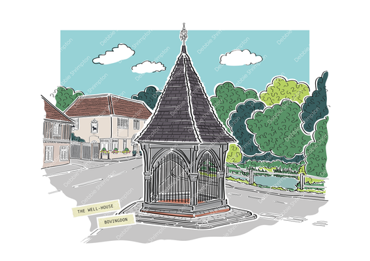 The Well-House Bovingdon Framed illustration