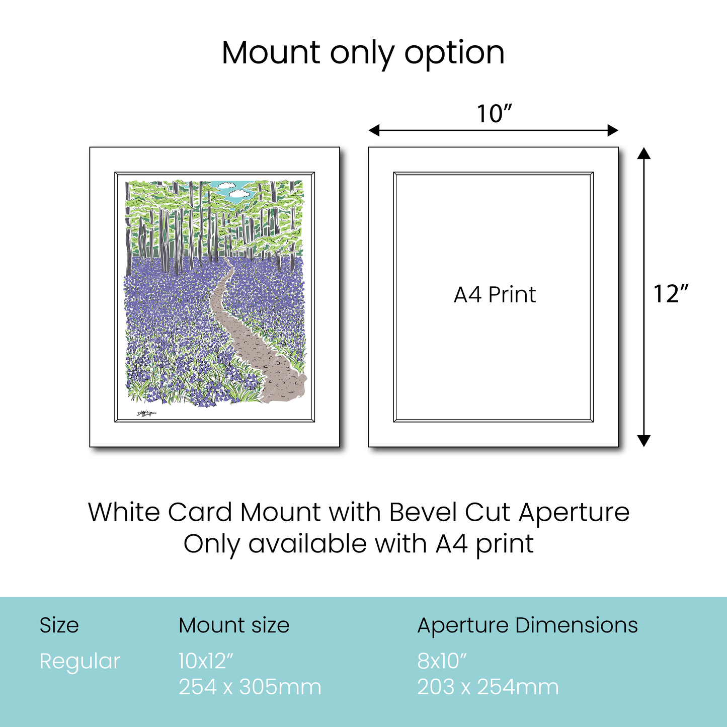 The Clock Tower St Albans Winter Illustration