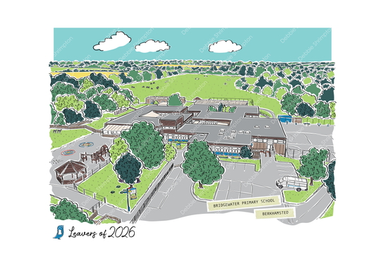 2026 Leavers Bridgewater Primary School Illustration
