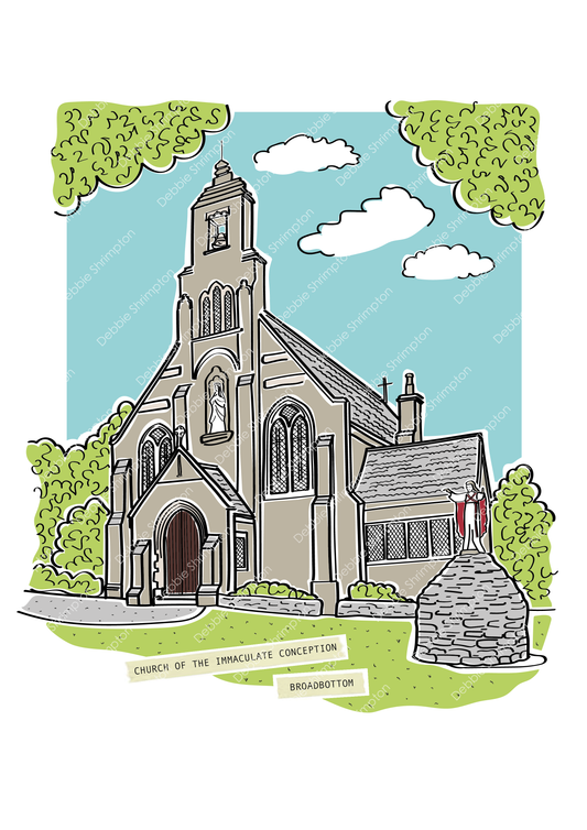Broadbottom Church Illustration