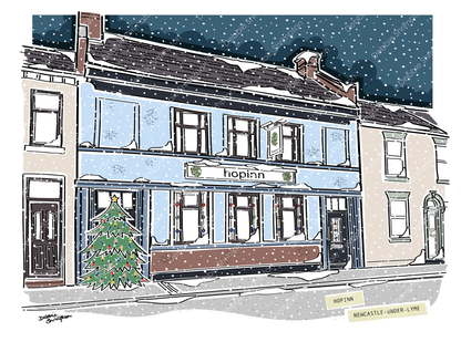 The Hop Inn, Newcastle Under Lyme Winter