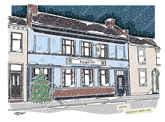 The Hop Inn, Newcastle Under Lyme Winter