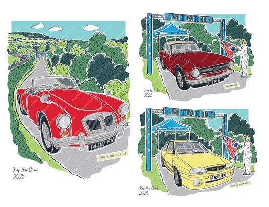 Kop Hill Car Portrait