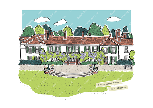 Pipers Corner School Illustration
