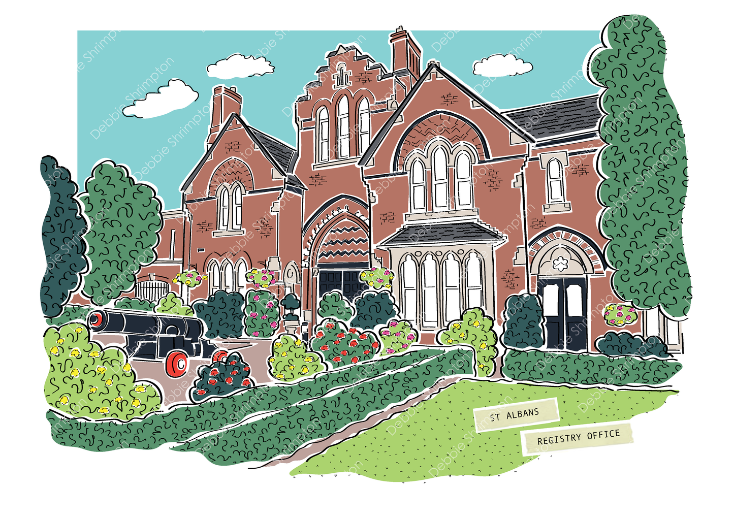 St Albans Registry Office illustration